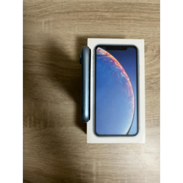 【今週末まで出品】iPhone XR Blue 64GB SIMフリー 5