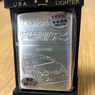 ジッポー(ZIPPO)のzippoホンダインテグラタイプR限定未使用品(タバコグッズ)