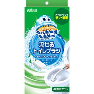 ジョンソンズ(JOHNSONS)のスクラビングバブル　流せるトイレブラシ(その他)