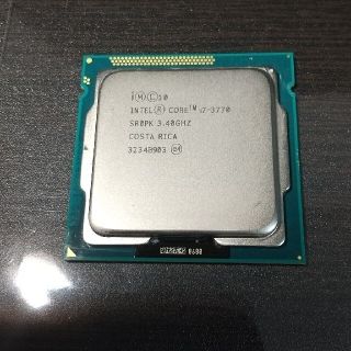 最終値引 intel core i7 3770 3.4GHz LGA1155(PCパーツ)