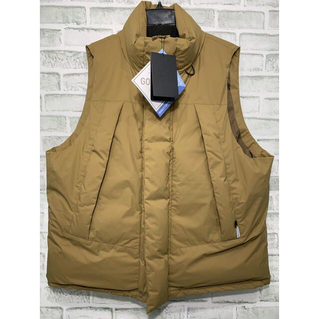 1LDK SELECT(ワンエルディーケーセレクト)の未使用　DAIWA PIER39 GORE-TEX   DOWN VEST メンズのジャケット/アウター(ダウンベスト)の商品写真