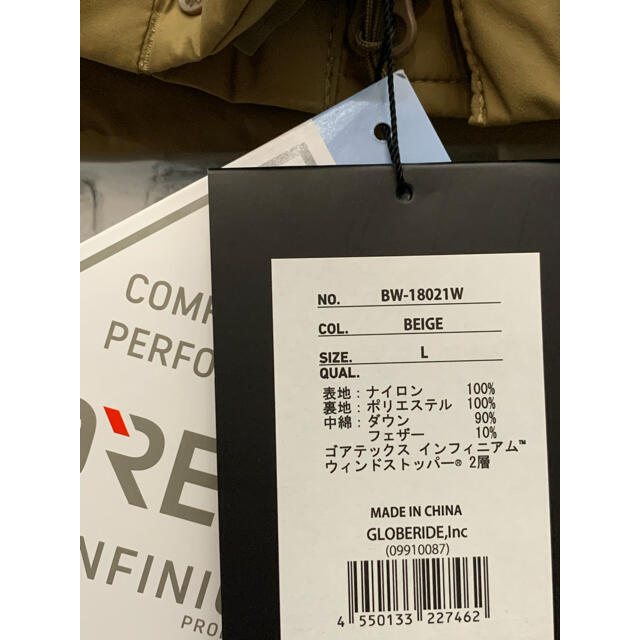 1LDK SELECT(ワンエルディーケーセレクト)の未使用　DAIWA PIER39 GORE-TEX   DOWN VEST メンズのジャケット/アウター(ダウンベスト)の商品写真