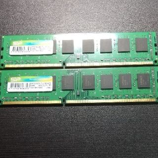 最終値引 メモリ SP シリコンパワー DDR3 1600 8GBx2 16GB(PCパーツ)