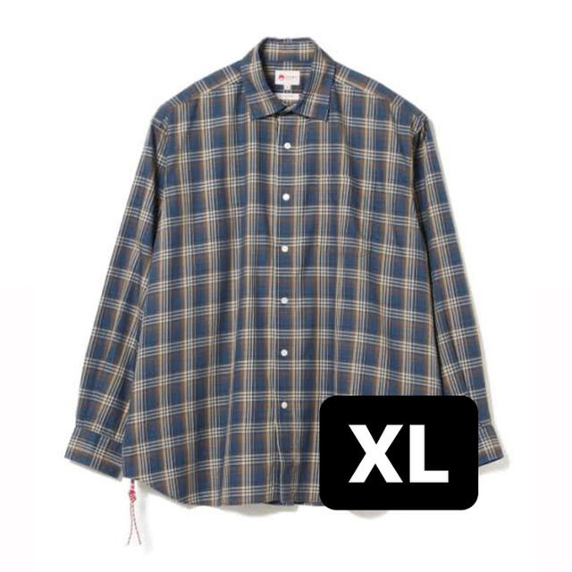 BEAMS(ビームス)のbeams japan ルーズフィット チェックシャツ XL メンズのトップス(シャツ)の商品写真