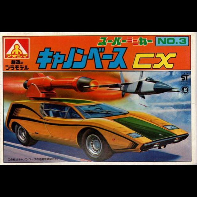 スーパーミニカーシリーズ　キャノンベースＣＸ