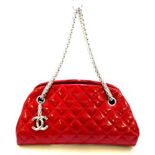 シャネル(CHANEL)のシャネル ハンドバッグ レディース レッド(ハンドバッグ)