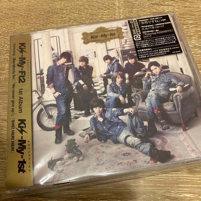 Kis-My-Ft2(キスマイフットツー)のKis-My-1st DVD付初回限定盤　キスマイ エンタメ/ホビーのCD(ポップス/ロック(邦楽))の商品写真