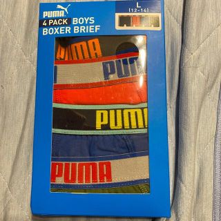 プーマ(PUMA)の子供用ボクサーパンツ　4枚セット(下着)