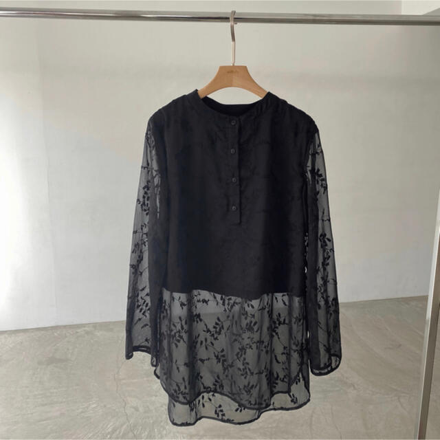 willfully embroidery chiffon sheer BL