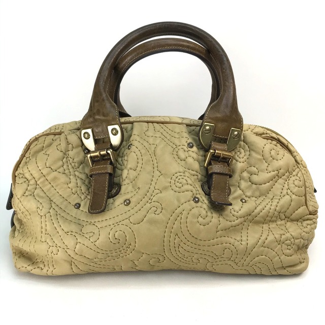 エトロ ETRO 総柄 ステッチ風 18448-3631 ミニボストンバッグ