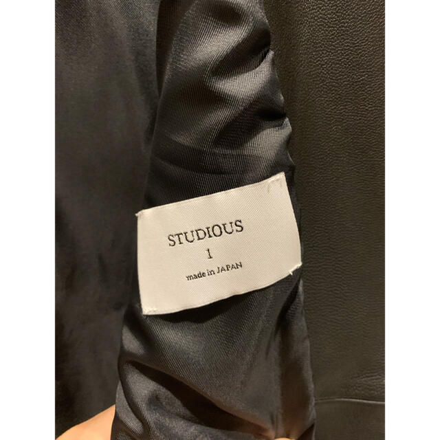 STUDIOUS サイズSの通販 by ジミー shop｜ステュディオスならラクマ - STUDIOUS ライダースジャケット 最新品通販