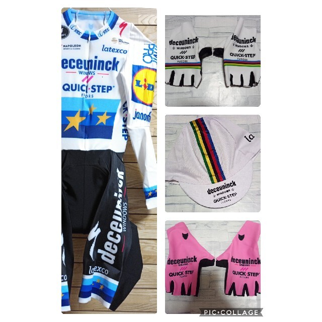 支給品 ロードスーツ Deceuninck Quick Stepクイックステップの通販 by