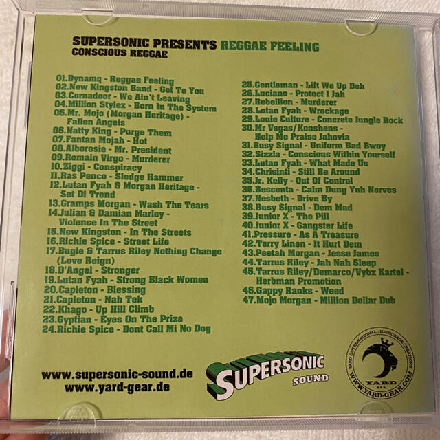 SUPERSONIC SOUND REGGAE FEELING エンタメ/ホビーのCD(その他)の商品写真