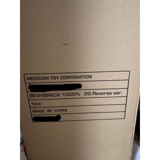 MEDICOM TOY - BE@RBRICK 2G REVERSE 1000% の通販 by めいちょる's