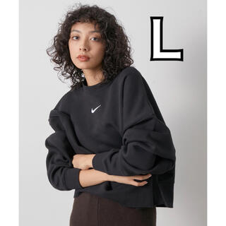 ナイキ(NIKE)のNIKE NSW オーバーサイズド フリースクルー ウィメンズ L(トレーナー/スウェット)