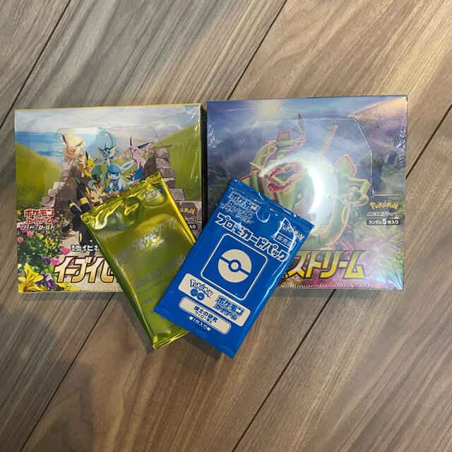 ポケモンカード イーブイヒーローズ 蒼空ストリーム 計2boxセット ポケモンカード イーブイヒーローズ 蒼空ストリーム 計2boxセット