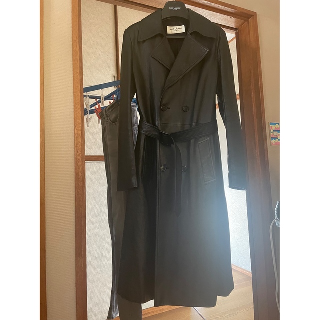 SAINT LAURENT - 専用 サンローランパリ レザートレンチコート SAINT LAURENT - 専用 サンローランパリ レザートレンチコート
