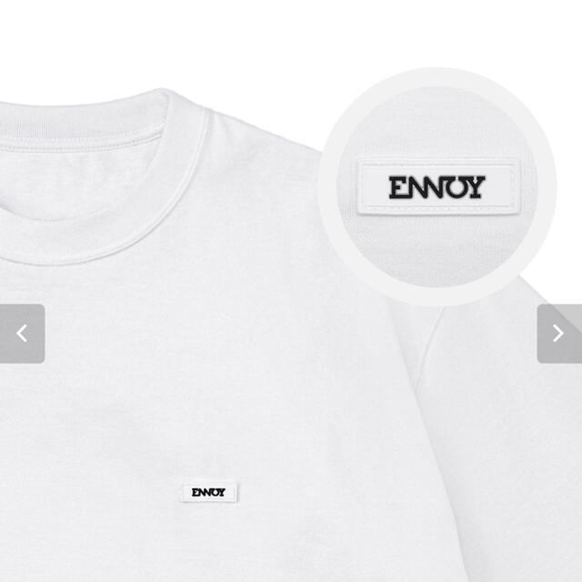 1LDK SELECT - ennoy エンノイ パックTシャツ 白黒2枚セット「左胸 ...