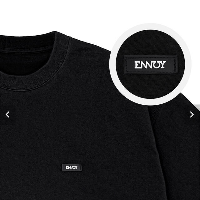 1LDK SELECT - ennoy エンノイ パックTシャツ 白黒2枚セット「左胸