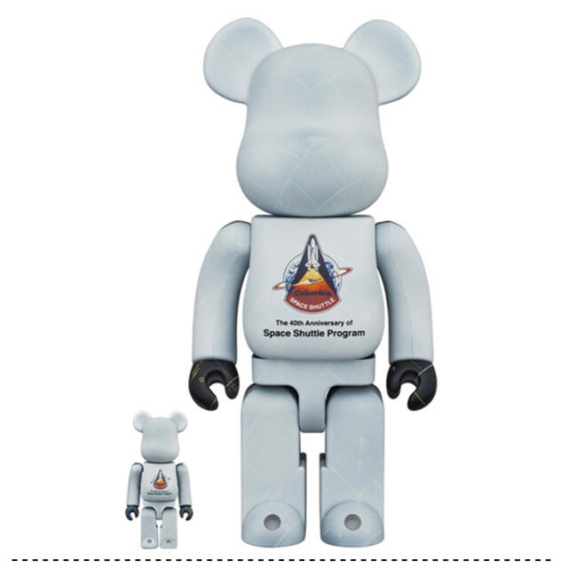 ベアブリックSPACE SHUTTLE BE@RBRICK 100% & 400%