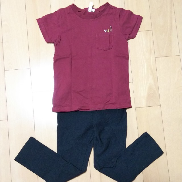 SM2(サマンサモスモス)のSM2 Lagom 125cm 男の子セット キッズ/ベビー/マタニティのキッズ服男の子用(90cm~)(Tシャツ/カットソー)の商品写真