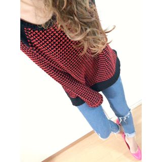 アズールバイマウジー(AZUL by moussy)のAZULmoussy♡ざっくり編み！ゆるニット(ニット/セーター)