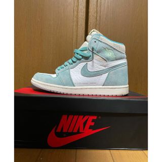 ナイキ(NIKE)のAIR JORDAN1 ターボグリーン(スニーカー)