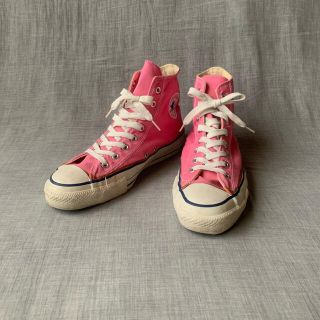 コンバース(CONVERSE)の80s Converse Allstar Hi オリジナル ピンク vin(スニーカー)