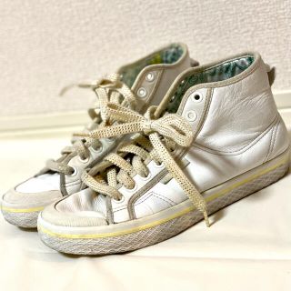 アディダス(adidas)のadidas レザーハイカットスニーカー(スニーカー)