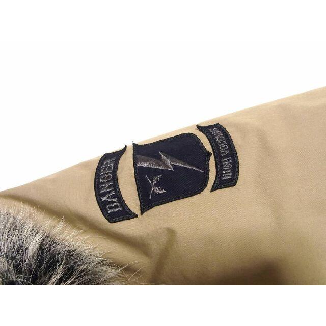 roar(ロアー)のroar ロアー ファー モッズコート 1 ベージュ 中綿 キルティング メンズのジャケット/アウター(モッズコート)の商品写真