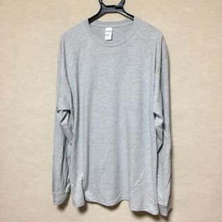 ギルタン(GILDAN)の新品 GILDAN ギルダン 長袖ロンT グレー XL(Tシャツ/カットソー(七分/長袖))