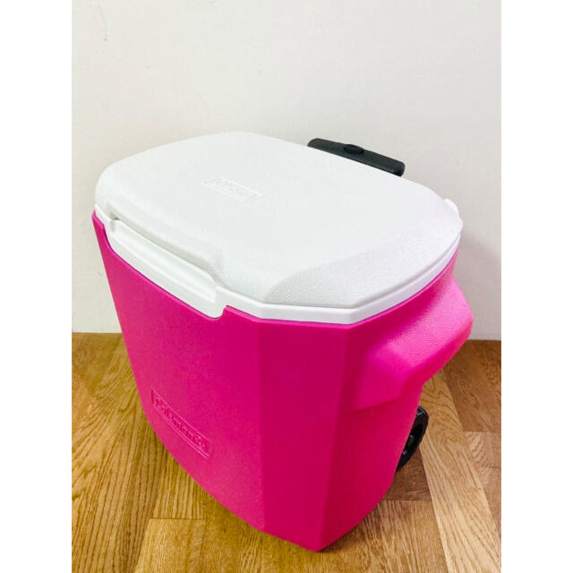 【美品】コールマン『ホイールクーラー 28QT』ピンク／クーラーボックス／26L 3