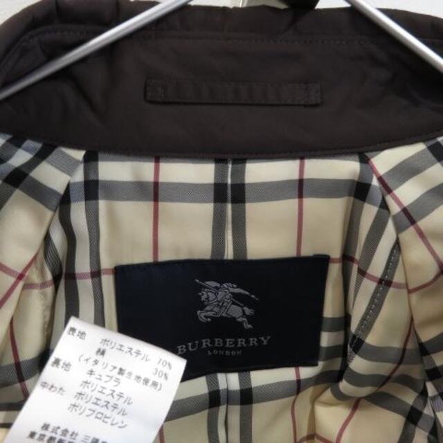 BURBERRY(バーバリー)のBURBERRY バーバリー 　絹混　中綿　トレンチコート　シルク レディースのジャケット/アウター(トレンチコート)の商品写真