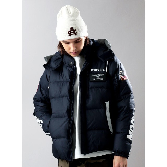 AVIREX - AVIREX 4WAY DOWN JACKET MOON LANDINGの通販 by YUKI's shop ...