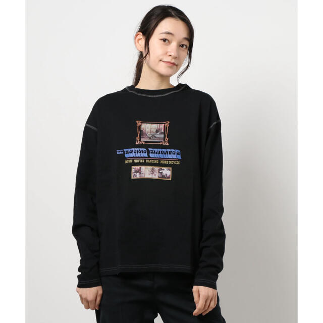 moussy(マウジー)のMOUSSY MIDNIGHT LIVE LS Tシャツ メンズのトップス(Tシャツ/カットソー(七分/長袖))の商品写真