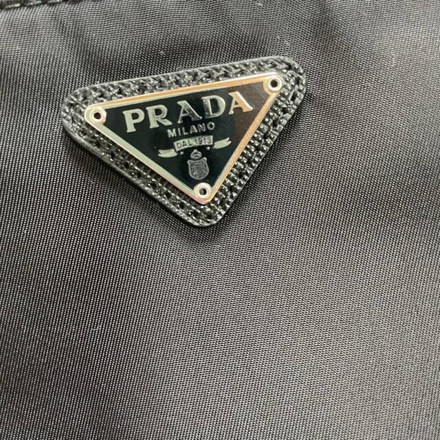 PRADA(プラダ)の未使用　プラダ　PRADA ミニバッグ　ポーチ　ナイロン　ブラック　黒 レディースのバッグ(ハンドバッグ)の商品写真