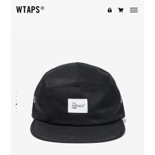 ダブルタップス(W)taps)のwtaps ダブルタップス　ＣＡＰ　黒　T-5 02 212HCDT HT02(キャップ)