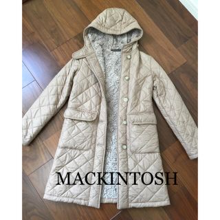 マッキントッシュ(MACKINTOSH)のマッキントッシュ・キルティング ボアコート グランジ キャメル ベージュ ロング(その他)