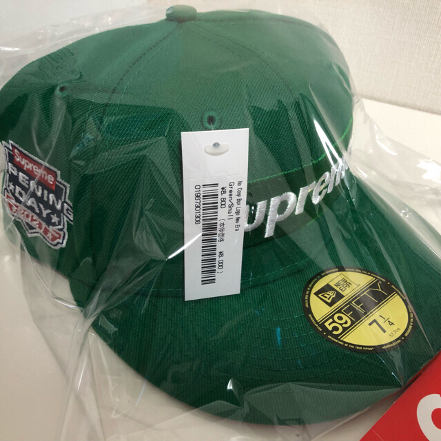 Supreme - シュプリーム No Comp Box Logo New Era 緑 7-1/4の通販 by