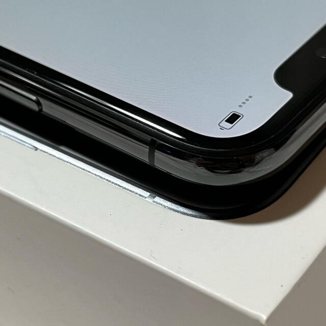 【超美品】iPhone X Space Gray 256 GB SIMフリー 6