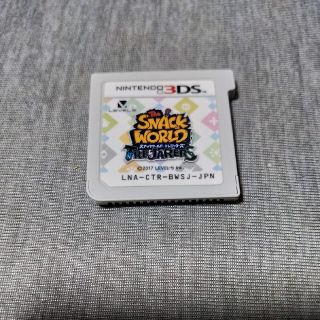 スナックワールド 3dsカセット(携帯用ゲームソフト)