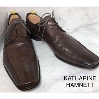 キャサリンハムネット(KATHARINE HAMNETT)のキャサリンハムネット（KATHARINE HAMNETT）26.5スワール革靴(ドレス/ビジネス)