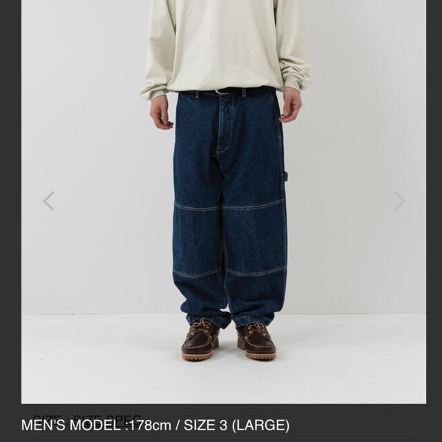 W)taps(ダブルタップス)のDESCENDANT  DIY PAINTER TROUSERS メンズのパンツ(デニム/ジーンズ)の商品写真