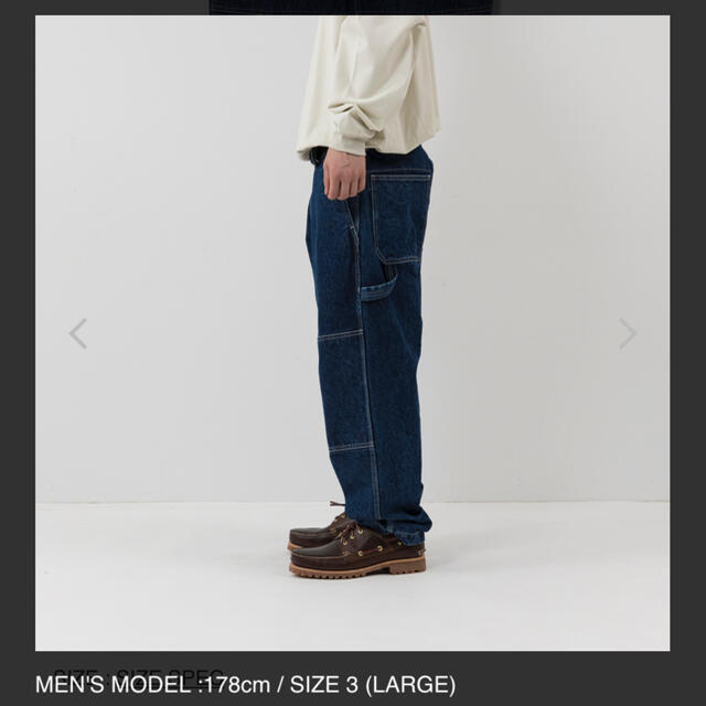 W)taps(ダブルタップス)のDESCENDANT  DIY PAINTER TROUSERS メンズのパンツ(デニム/ジーンズ)の商品写真