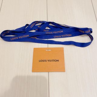 ルイヴィトン(LOUIS VUITTON)の《LOUIS VUITTON》リボン+メッセージカード(カード/レター/ラッピング)