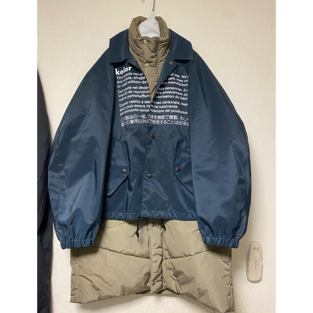 kolor(カラー)のクーポン限定価格 kolor 20aw 中綿コート ダウンコート メンズのジャケット/アウター(ダウンジャケット)の商品写真