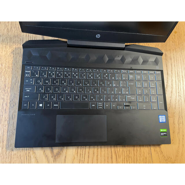 HP(ヒューレットパッカード)のhP Pavilion Gaming Laptop 15-dk0017TX スマホ/家電/カメラのPC/タブレット(ノートPC)の商品写真