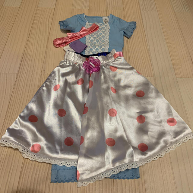 Disney(ディズニー)の美品☆ボーピープ コスチューム キッズ/ベビー/マタニティのキッズ服女の子用(90cm~)(その他)の商品写真