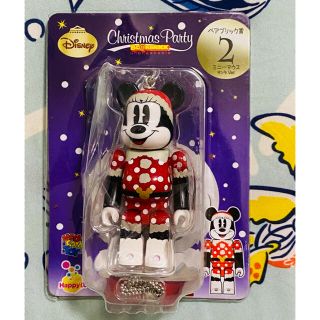 ディズニー(Disney)のクリスマス　ミニーマウス　サンタver ベアブリック(キーホルダー)