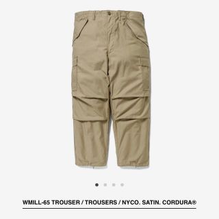 ダブルタップス(W)taps)の WMILL-65 TROUSER / NYCO. SATIN. CORDURA(ワークパンツ/カーゴパンツ)